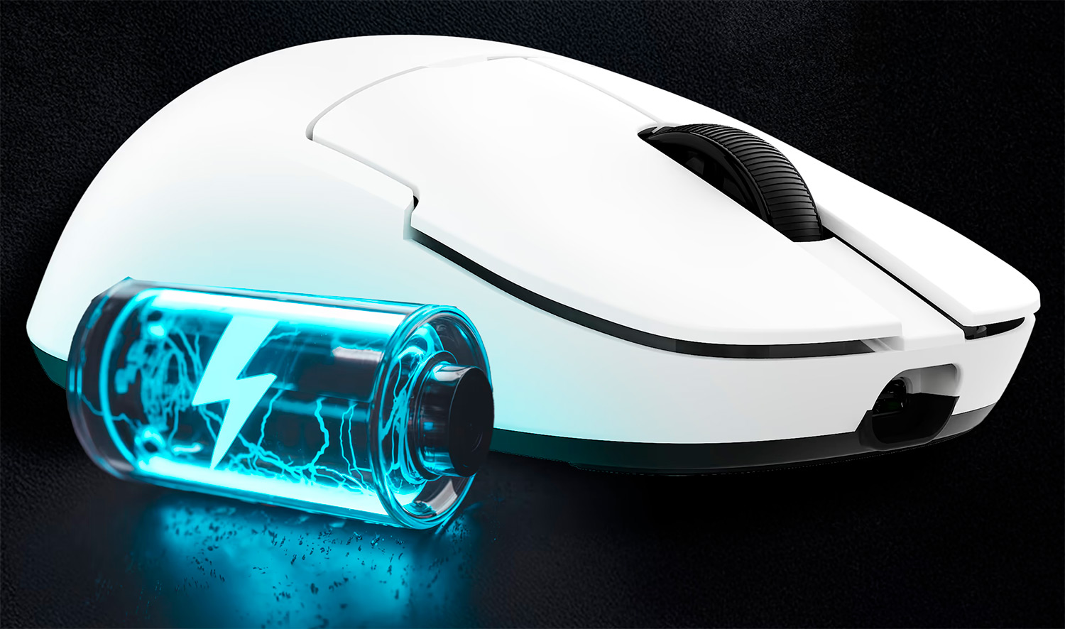 Бездротова миша Ajazz AJ159 APEX 8000 Гц із сенсором PixArt 3950 та зарядною станцією